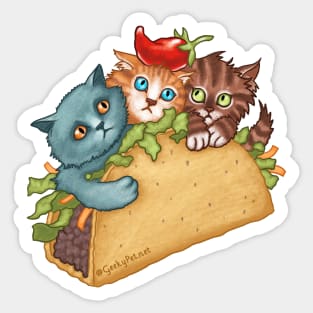 Taco Kittens Sticker